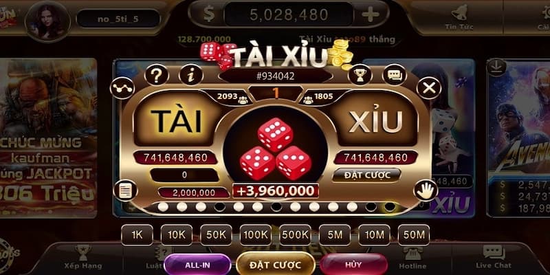 Bí quyết chiến thắng trò chơi Tài xỉu VWIN